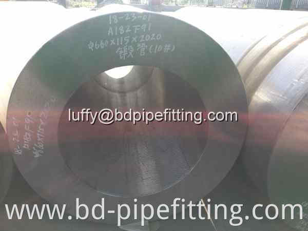 660 115 Forged Pipe F91